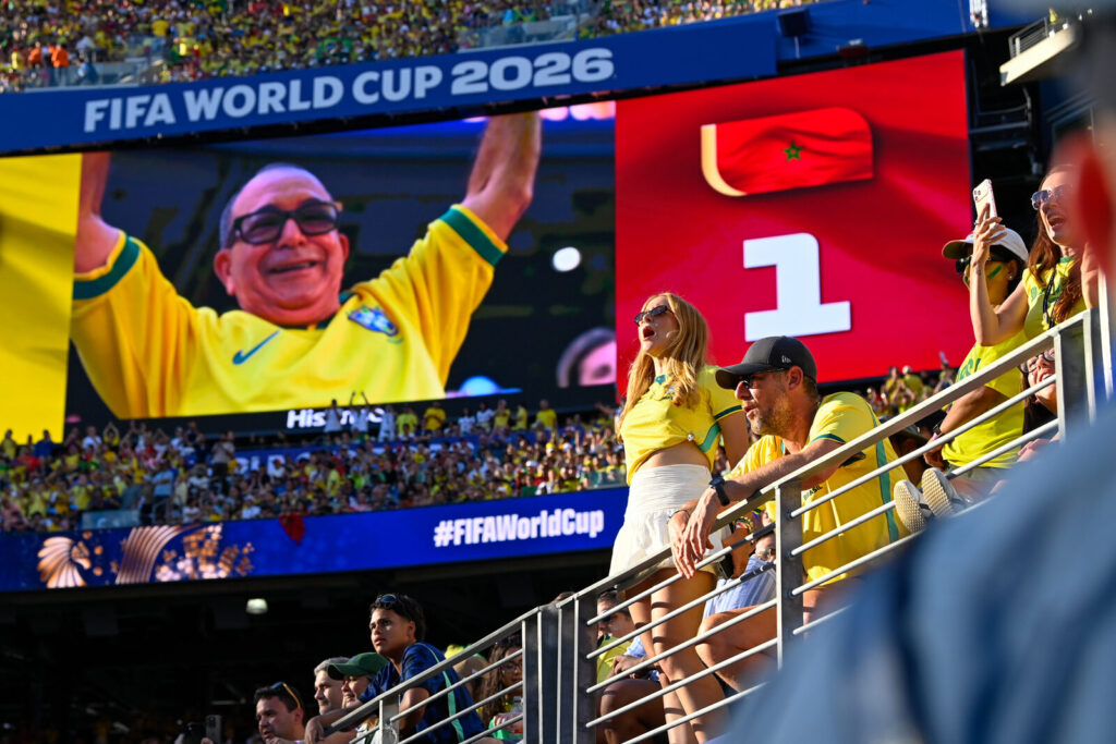 Torcedor do Brasil na Copa do Mundo de 2026