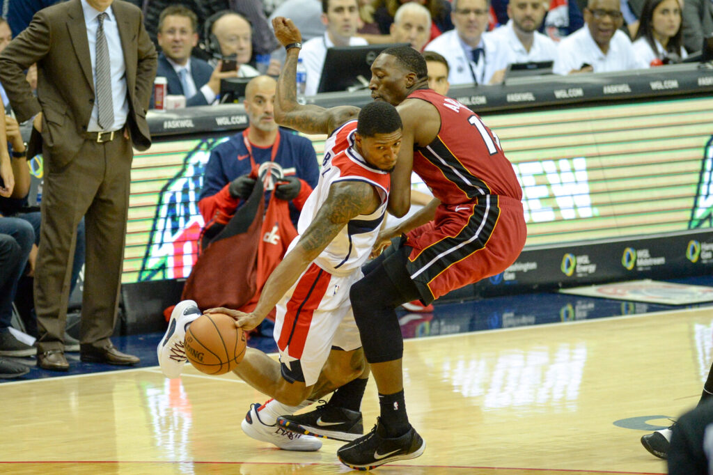 Jogo do Washington Wizards, franquia que agora conta com Ayton